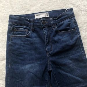 Garage Dark Wash Skinny Jeans